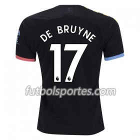 Camisetas Manchester City De Bruyne 17 Segunda Equipacion 2019/2020 
